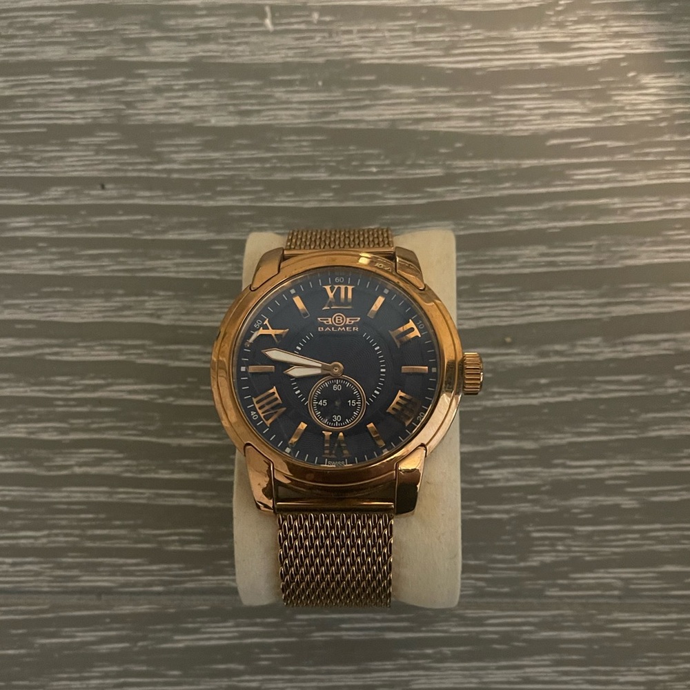 Balmer watch. Used in good condition. Battery needs to be changed.